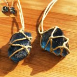 pendentif fluorite arc en ciel
